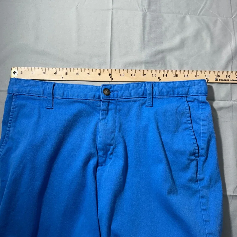 Nautica Shorts The Deck Short Mens 34 Blue Stretch Classic Preppy‎ Casual